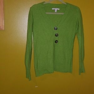 Nifty green sweater